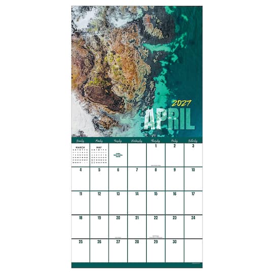2027 Landscapes Wall Calendar